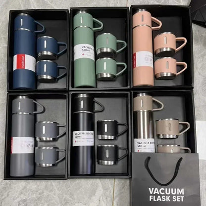 Lot thermos et tasses